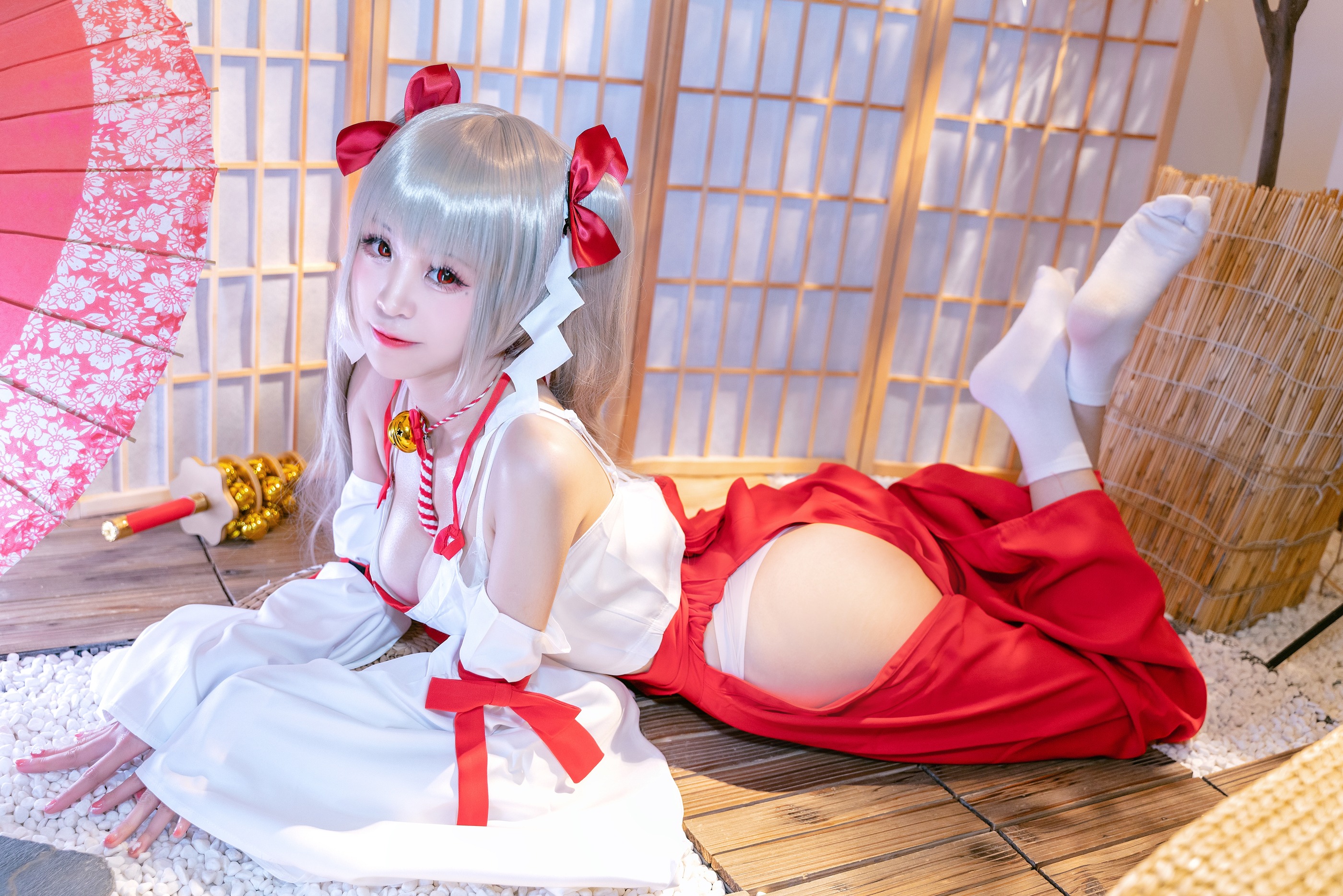 图片[1]-miko酱ww – NO.009 可畏巫女 [23P]-XikXak